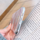 Gold Foil Marble Pattern Soft Phone Case Back Cover for iPhone 12 Pro Max/12 Pro/12/12 Mini/SE/11 Pro Max/11 Pro/11/XS Max/XR/XS/X/8 Plus/8 - halloladies