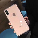 Transparent Luxury Phone Case Back Cover for iPhone 12 Pro Max/12 Pro/12/12 Mini/SE/11 Pro Max/11 Pro/11/XS Max/XR/XS/X/8 Plus/8 - halloladies