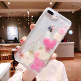 Real Dried Flower Transparent Phone Case Back Cover - iPhone 11 Pro Max/11 Pro/11/XS Max/XR/XS/X/8 Plus/8/7 Plus/7/6s Plus/6s/6 Plus/6 - halloladies