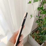 Simple Sweet Cute Orange Phone Case Back Cover for iPhone 11 Pro Max/11 Pro/11/XS Max/XR/XS/X/8 Plus/8/7 Plus/7 - halloladies