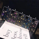 Real Dried Flower Transparent Phone Case Back Cover for iPhone 11/11 Pro/11 Pro Max/XS Max/XR/XS/X/8 Plus/8/7 Plus/7 - halloladies
