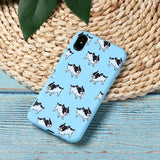 Cute Candy Color Puppy Pug Ice Cream Soft TPU Phone Case Back Cover - iPhone XS Max/XR/XS/X/8 Plus/8/7 Plus/7/6s Plus/6s/6 Plus/6 - halloladies