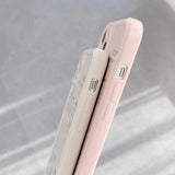 Candy Color Calendar Soft Phone Case  Back Cover for iPhone 12 Pro Max/12 Pro/12/12 Mini/SE/11 Pro Max/11 Pro/11/XS Max/XR/XS/X/8 Plus/8 - halloladies
