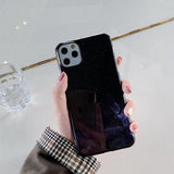 Blu-ray Glitter Glossy Soft Phone Case Back Cover - iPhone 12 Pro Max/12 Pro/12/12 Mini/SE/11 Pro Max/11 Pro/11/XS Max/XR/XS/X/8 Plus/8 - halloladies
