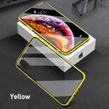 Ultra Thin Soft Edge Shockproof Transparent Glass Phone Case Back Cover - iPhone 11 Pro Max/11 Pro/11/XS Max/XR/XS/X/8 Plus/8/7 Plus/7/6s Plus/6s/6 Plus/6 - halloladies