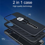 Magnetic Ring Kickstand Phone Case Back Cover for iPhone 11/11 Pro/11 Pro Max/XS Max/XR/XS/X/8 Plus/8/7 Plus/7 - halloladies