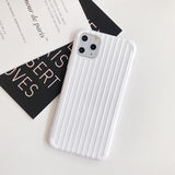 Curved Suitcase Plain Soft Phone Case Back Cover - iPhone 11/11 Pro/11 Pro Max/XS Max/XR/XS/X/8 Plus/8/7 Plus/7 - halloladies