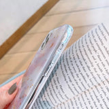 Gold Foil Marble Pattern Soft Phone Case Back Cover for iPhone 12 Pro Max/12 Pro/12/12 Mini/SE/11 Pro Max/11 Pro/11/XS Max/XR/XS/X/8 Plus/8 - halloladies