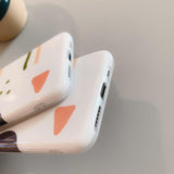 Simple Scrawl Letter Glossy Soft Phone Case Back Cover - iPhone 11/11 Pro/11 Pro Max/XS Max/XR/XS/X/8 Plus/8/7 Plus/7 - halloladies