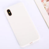 Fashion Candy Color Soft TPU Phone Case Back Cover for iPhone XS Max/XR/XS/X/8 Plus/8/7 Plus/7/6s Plus/6s/6 Plus/6 - halloladies