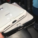 Luxury Transparent Ultra Thin Silicone Phone Case Back Cover for iPhone XS Max/XR/XS/X/8 Plus/8/7 Plus/7/6s Plus/6s/6 Plus/6 - halloladies