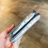 Glitter Gradient Stars Phone Case Back Cover - iPhone 11 Pro Max/11 Pro/11/XS Max/XR/XS/X/8 Plus/8/7 Plus/7 - halloladies