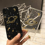 Luxury 3D Universe Starry Sky Phone Case Back Cover - iPhone 11 Pro Max/11 Pro/11/XS Max/XR/XS/X/8 Plus/8/7 Plus/7 - halloladies