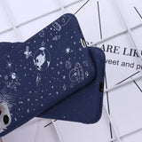 Simple Spaceman Astronaut Planet Soft Phone Case Back Cover - iPhone 11/11 Pro/11 Pro Max/XS Max/XR/XS/X/8 Plus/8/7 Plus/7 - halloladies