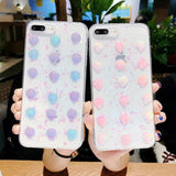 Cute 3D Shell Transparent Phone Case Back Cover - iPhone XS Max/XR/XS/X/8 Plus/8/7 Plus/7/6s Plus/6s/6 Plus/6 - halloladies