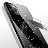 Twelve Constellations Tempered Glass Phone Case Back Cover for iPhone 11 Pro Max/11 Pro/11/XS Max/XR/XS/X/8 Plus/8 - halloladies