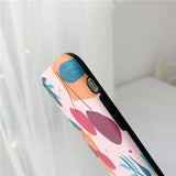 Cute Cherry Painting Phone Case Back Cover for iPhone SE/11 Pro Max/11 Pro/11/XS Max/XR/XS/X/8 Plus/8/7 Plus/7/6s Plus/6s/6 Plus/6 - halloladies