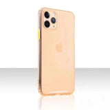 Candy Contrast Color Matte Transparent Soft Phone Case Back Cover - iPhone 11/11 Pro/11 Pro Max/XS Max/XR/XS/X/8 Plus/8/7 Plus/7 - halloladies