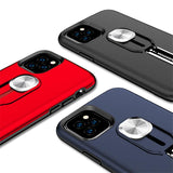 Magnetic Ring Kickstand Phone Case Back Cover for iPhone 11/11 Pro/11 Pro Max/XS Max/XR/XS/X/8 Plus/8/7 Plus/7 - halloladies