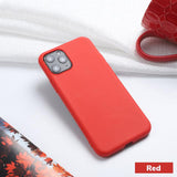 Candy Color Soft Silicone Phone Case Back Cover for iPhone 11/11 Pro/11 Pro Max/XS Max/XR/XS/X/8 Plus/8/7 Plus/7 - halloladies