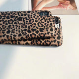 Sexy Leopard Print Matte Soft Phone Case Back Cover - iPhone 11/11 Pro/11 Pro Max/XS Max/XR/XS/X/8 Plus/8/7 Plus/7 - halloladies