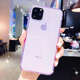 Clear iPhone Case Back Cover for iPhone 12 Pro Max/12 Pro/12/12 Mini/SE/11 Pro Max/11 Pro/11/XS Max/XR/XS/X/8 Plus/8 - halloladies