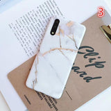 Simple Marble Soft TPU Phone Case Back Cover - iPhone 11/11 Pro/11 Pro Max/XS Max/XR/XS/X/8 Plus/8/7 Plus/7 - halloladies