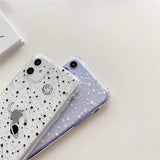 Simple Planet Star Transparent Soft Phone Case Back Cover - iPhone 12 Pro Max/12 Pro/12/12 Mini/SE/11 Pro Max/11 Pro/11/XS Max/XR/XS/X/8 Plus/8 - halloladies