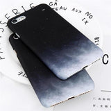Lovely Cartoon Starry Sky Moon Ultra Thin Silicone Phone Case Back Cover for iPhone XS Max/XR/XS/X/8 Plus/8/7 Plus/7/6s Plus/6s/6 Plus/6 - halloladies
