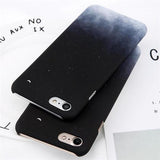 Lovely Cartoon Starry Sky Moon Ultra Thin Silicone Phone Case Back Cover for iPhone XS Max/XR/XS/X/8 Plus/8/7 Plus/7/6s Plus/6s/6 Plus/6 - halloladies