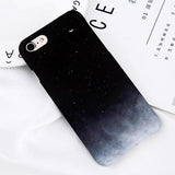 Lovely Cartoon Starry Sky Moon Ultra Thin Silicone Phone Case Back Cover for iPhone XS Max/XR/XS/X/8 Plus/8/7 Plus/7/6s Plus/6s/6 Plus/6 - halloladies